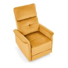 Semir elektromosan dönthető pihenőfotel – mustár