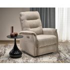 Jamal elektromosan dönthető pihenőfotel – bézs