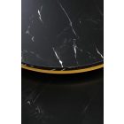 Paola dohányzóasztal (2 db-os szett) – fekete márvány / arany