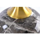 Rosa lerakóasztal – fehér márvány / szürke márvány / arany