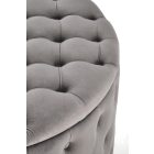 Nunez tárolós puff – szürke