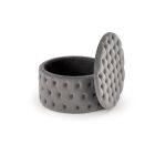 Nunez tárolós puff – szürke