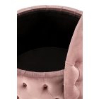 Nunez tárolós puff – rózsaszín