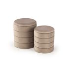 Pacho tárolós puff szett (2 db) – bézs