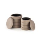 Pacho tárolós puff szett (2 db) – bézs