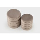 Pacho tárolós puff szett (2 db) – bézs