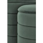 Pacho tárolós puff szett (2 db) – sötétzöld