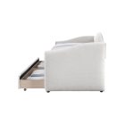 Caydence 90 ágy ágyneműtartóval – krém