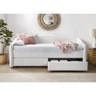 Caydence 90 ágy ágyneműtartóval – krém