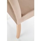 Clarion szék – bézs / mézes tölgy