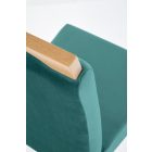 Clarion szék – sötétzöld / mézes tölgy