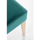 Clarion szék – sötétzöld / mézes tölgy