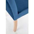 Clarion szék – sötétkék / mézes tölgy