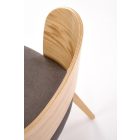 Cadiz szék – natúr / szürke