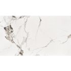 Emilio 120 étkezőasztal – fehér márvány / fekete