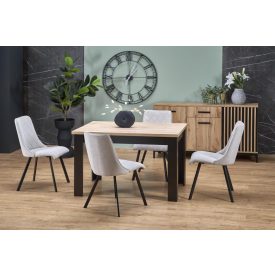   Bagio bővíthető étkezőasztal – artisan tölgy / fekete