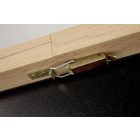 Bagio bővíthető étkezőasztal – artisan tölgy / fekete