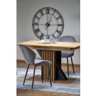 Fabiano bővíthető étkezőasztal – wotan tölgy / fekete