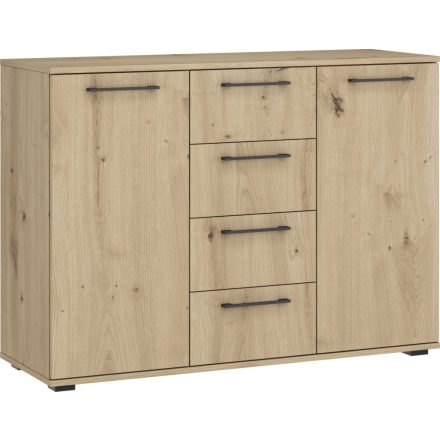 FLEX KM-2 komód, szín: artisan tölgy
