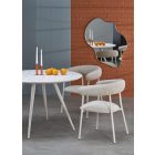 Aramis étkezőasztal – terazzo / fehér