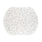 Aramis étkezőasztal – terazzo / fehér