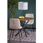 Edgar étkezőasztal – dió / fekete