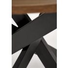 Edgar étkezőasztal – dió / fekete