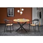 Edgar étkezőasztal – arany tölgy / fekete