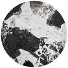 Alexandra dohányzóasztal (2 db-os szett) – fekete márvány / fekete