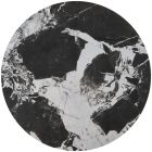 Alexandra dohányzóasztal (2 db-os szett) – fekete márvány / fekete