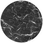 Java dohányzóasztal (2 db-os szett) – fekete márvány / fekete