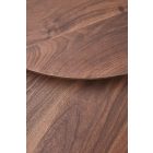 Java dohányzóasztal (2 db-os szett) – dió / fekete