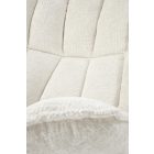 Fofana forgófotel – krém