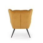 BYRON pihenőfotel, szín: mustársárga