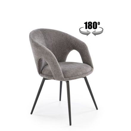 K550 forgatható szék, szín: szürke
