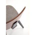 K563 szék – szürke / dió