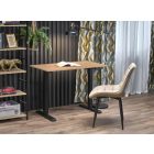 B53 állítható magasságú íróasztal – artisan tölgy / fekete