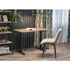   B53 állítható magasságú íróasztal – artisan tölgy / fekete