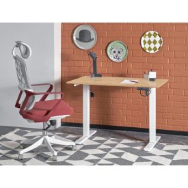   B53 állítható magasságú íróasztal – artisan tölgy / fehér