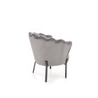 ANGELO pihenő fotel, szín: szürke/fekete