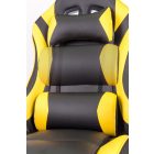 Arcade gamer forgószék  - sárga