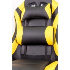 Arcade gamer forgószék  - sárga