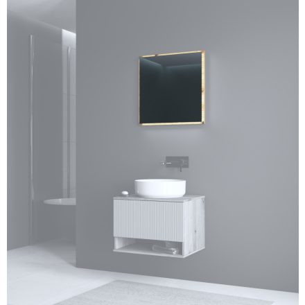 AVIOLA L-60 tükör, szín: artisan tölgy