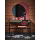 Patina fali tükör – fekete