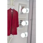 Pearl fali tükör – ezüst