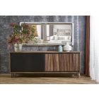 Abisso fali tükör – ezüst