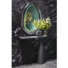 Ivory függő tükör – ezüst