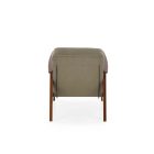 Milano 1S pihenőfotel – olíva / sötét dió