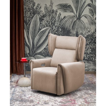 GELATO elektromos relax fotel, szín: bézs