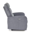 Carinio elektromosan dönthető masszázs pihenőfotel – szürke